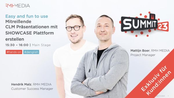 Mitreißende CLM Präsentationen mit SHOWCASE Plattform erstellen.