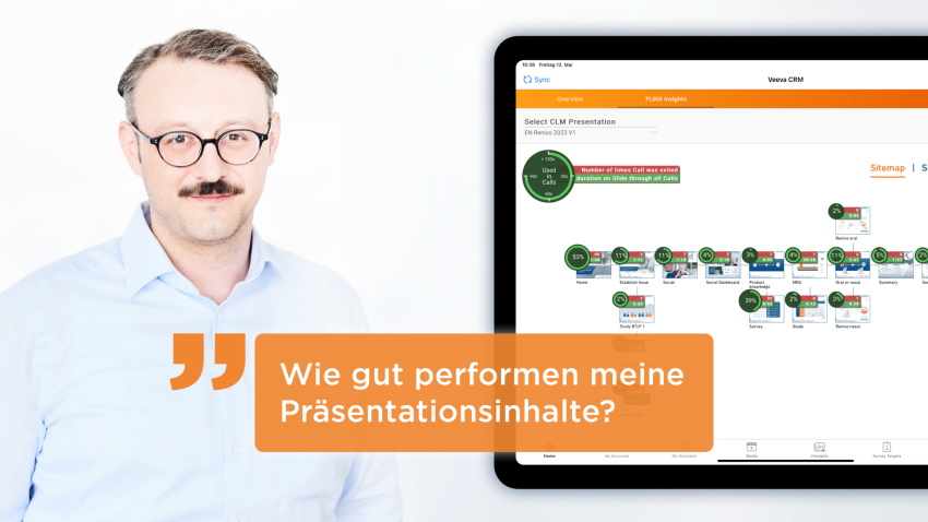 Nachhaltiges Closed-Loop-Marketing: FLINX Insights macht eDetailing Analytics ganz einfach abrufbar. Standard